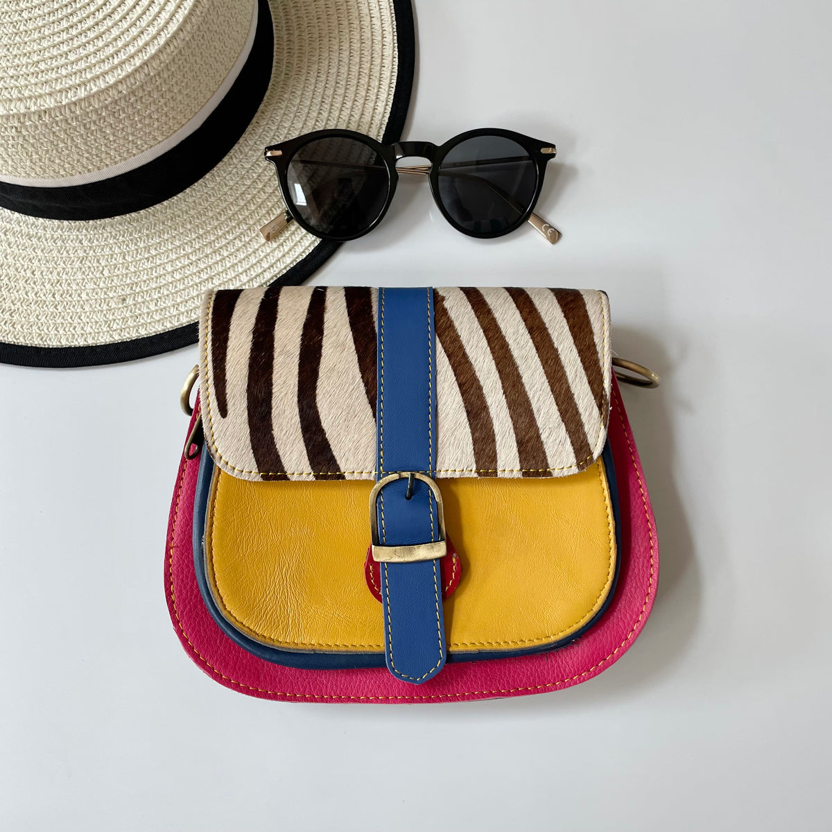 NEW Nephele Agnes Bags Unique Handmade Recycled Leather