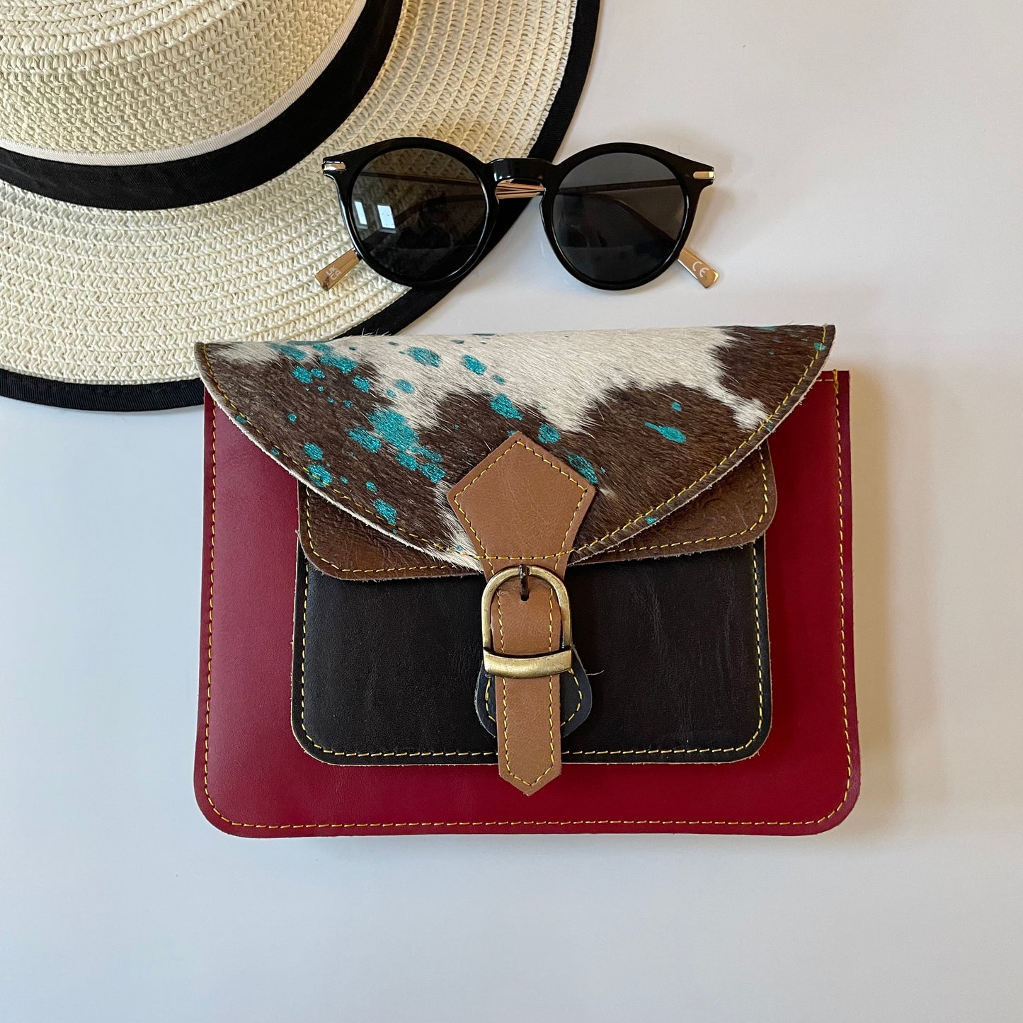 Nephele Dixie Bags Unique Handmade Recycled Sustainable Upcycled Leather