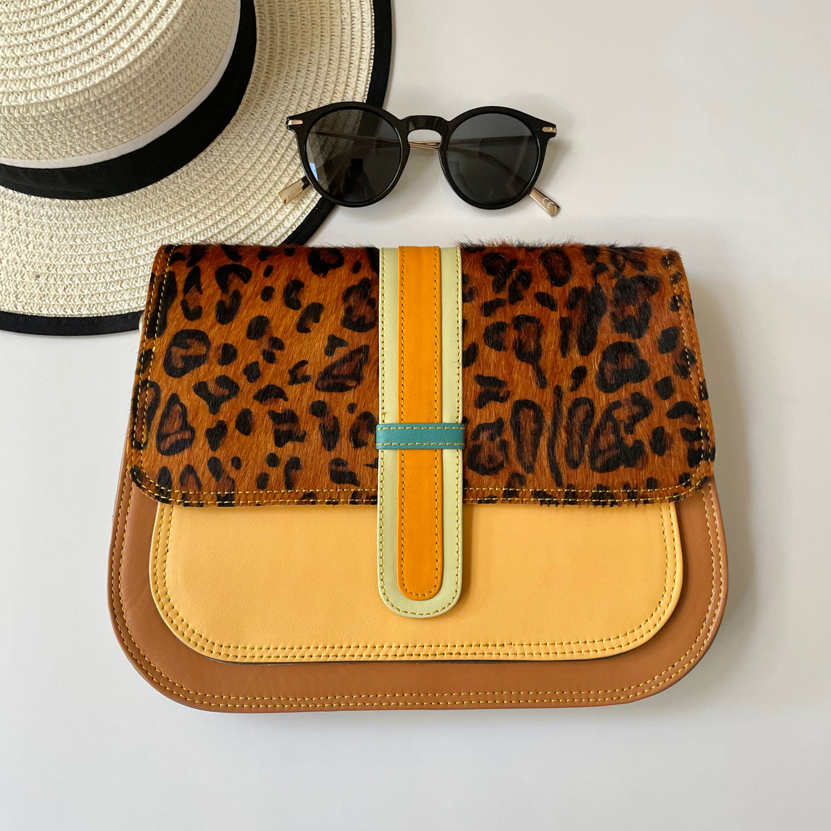 Nephele Vanessa Bags Unique Handmade Upcycled Sustainable Leather
