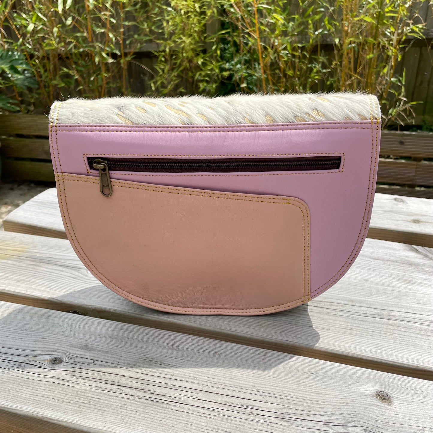 OUTLET Nephele Mildred Bag Unique Handmade Recycled Sustainable Leather