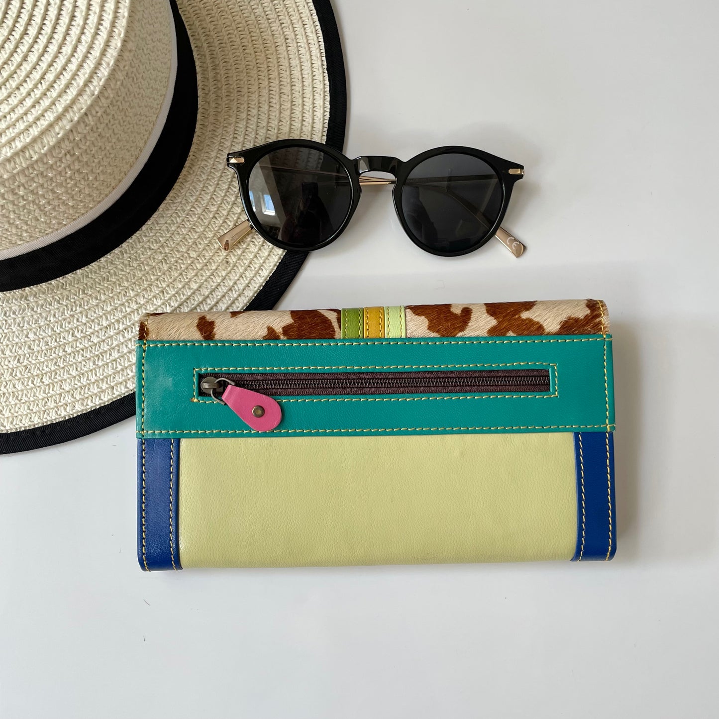 OUTLET Nephele Nellie Purse Unique Handmade Recycled Sustainable Leather