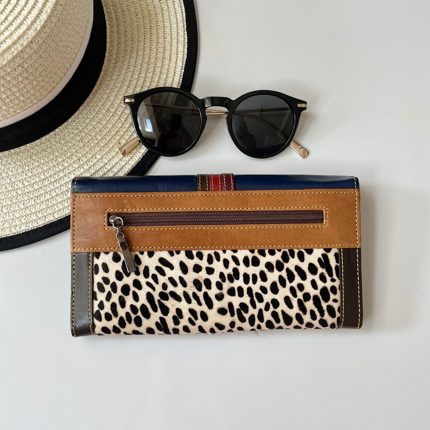 OUTLET Nephele Nellie Purse Unique Handmade Recycled Sustainable Leather