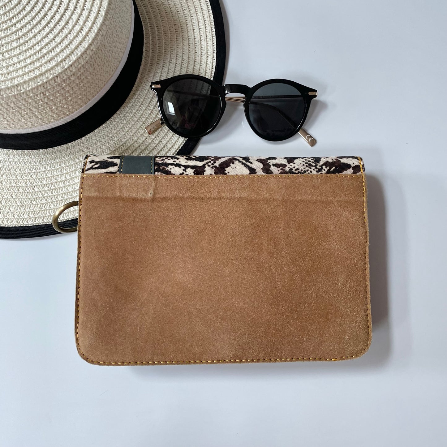 OUTLET Nephele Edna Bag Unique Handmade Recycled Sustainable Leather