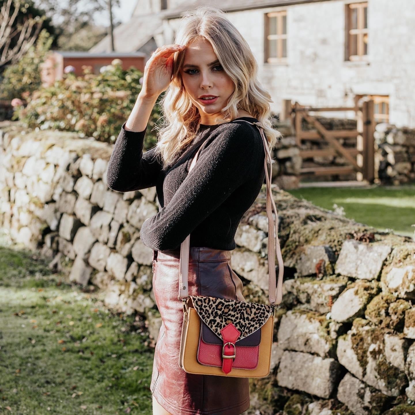 Nephele Dixie Bags Unique Handmade Recycled Sustainable Upcycled Leather