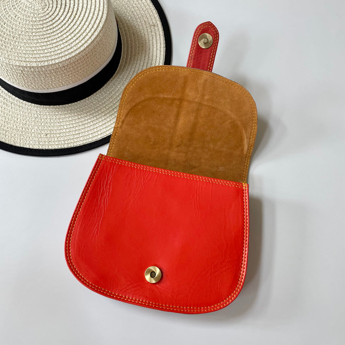 OUTLET Nephele Cecile Bag Unique Handmade Recycled Sustainable Leather