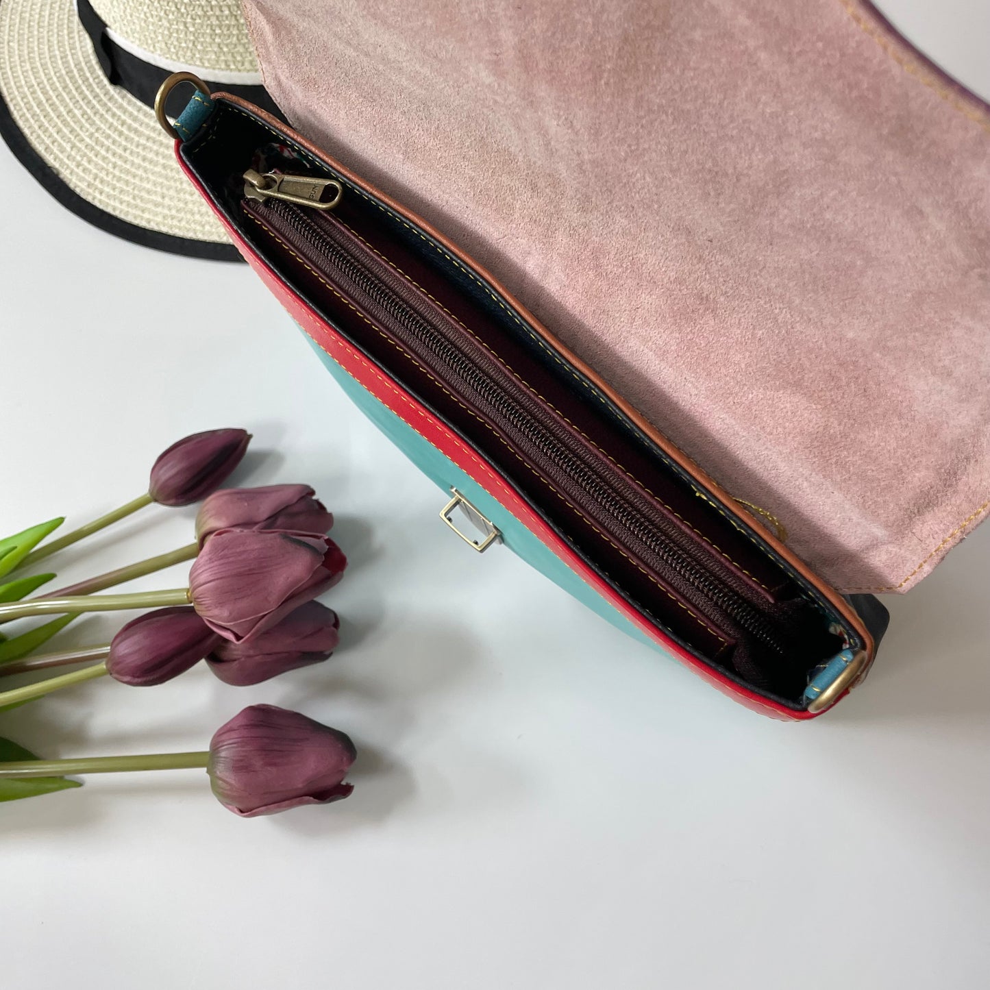Nephele Hattie Bags Unique Handmade Recycled Sustainable Upcycled Leather