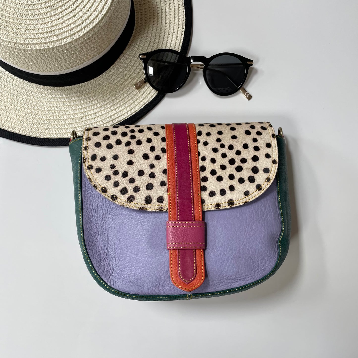 Nephele Dot Bags Unique Handmade Recycled Sustainable Upcycled Leather
