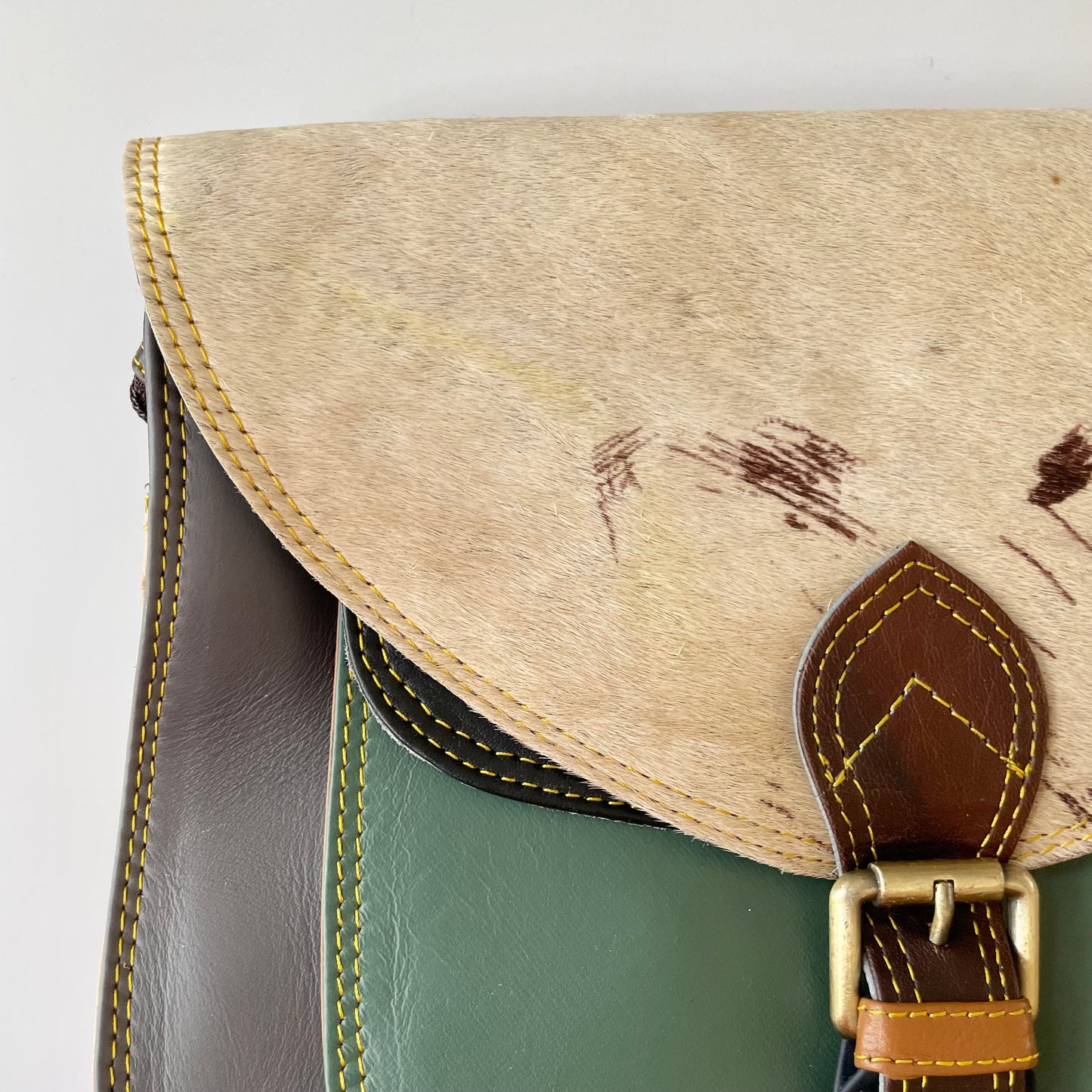 OUTLET Nephele Libby Bag Unique Handmade Recycled Sustainable Leather