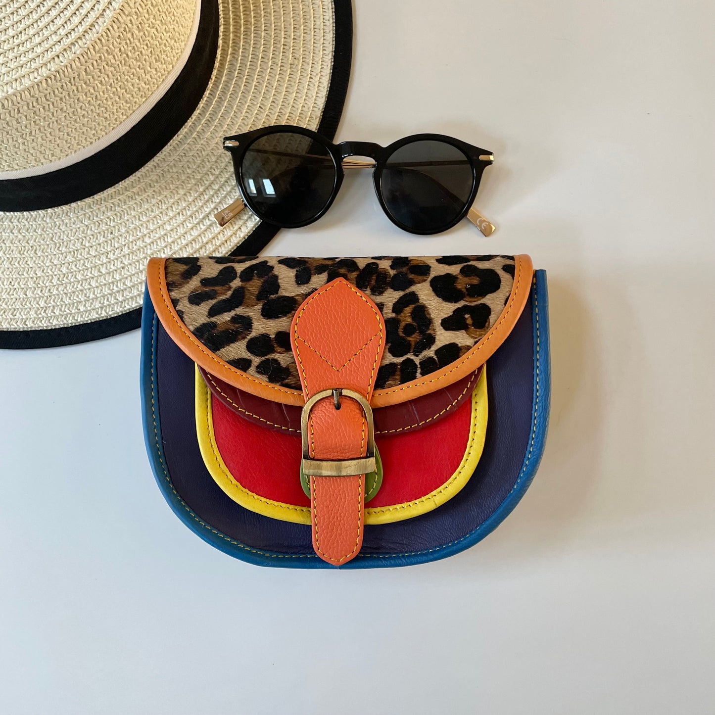 Nephele Olivia Bags Unique Handmade Recycled Sustainable Upcycled Leather