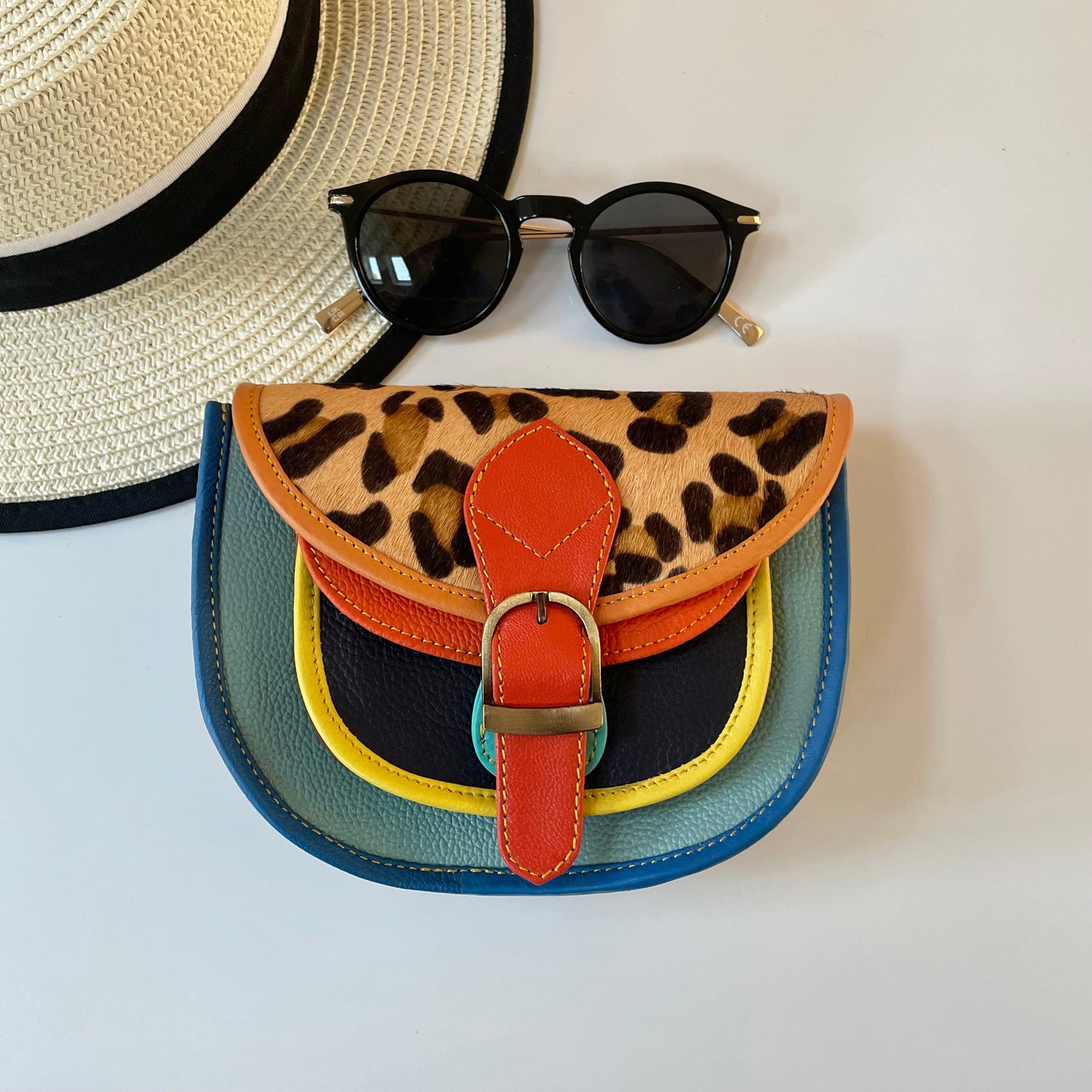 Nephele Olivia Bags Unique Handmade Recycled Sustainable Upcycled Leather