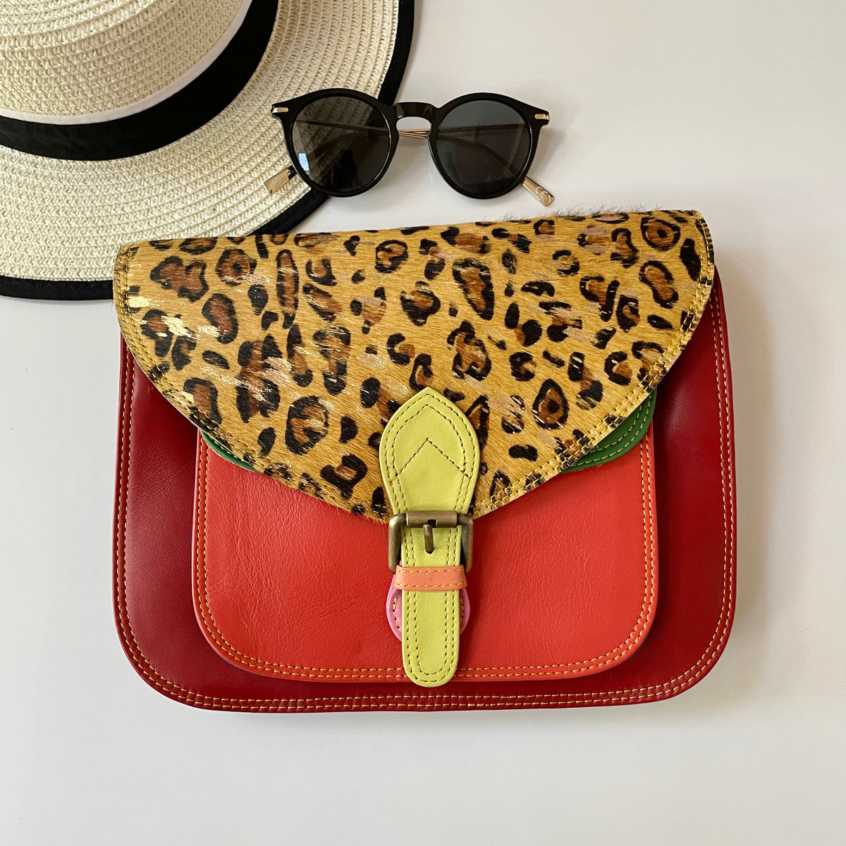 Nephele Libby Bags Unique Handmade Upcycled Sustainable Leather