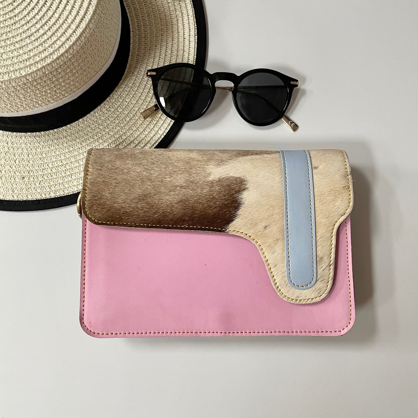 OUTLET Nephele Edna Bag Unique Handmade Recycled Sustainable Leather