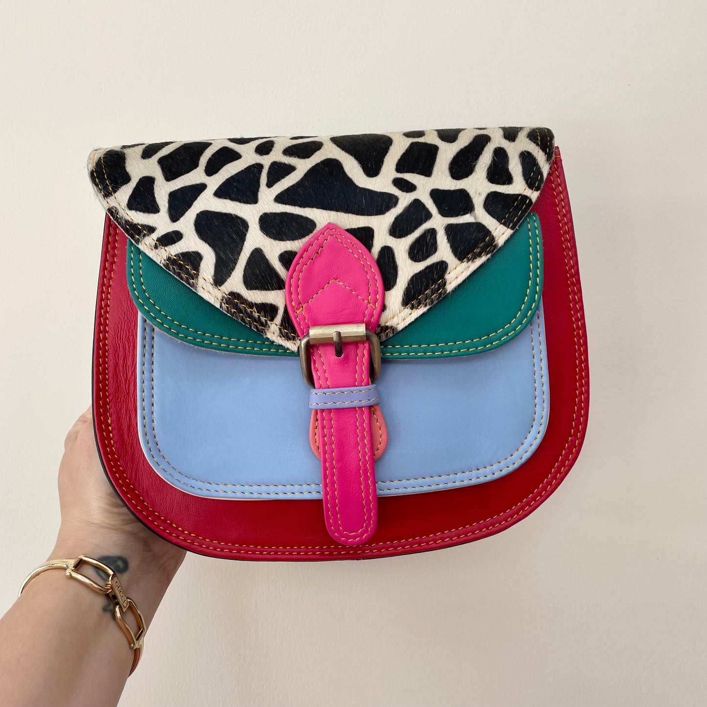 Nephele Ruby Bags Unique Handmade Recycled Sustainable Upcycled Leather