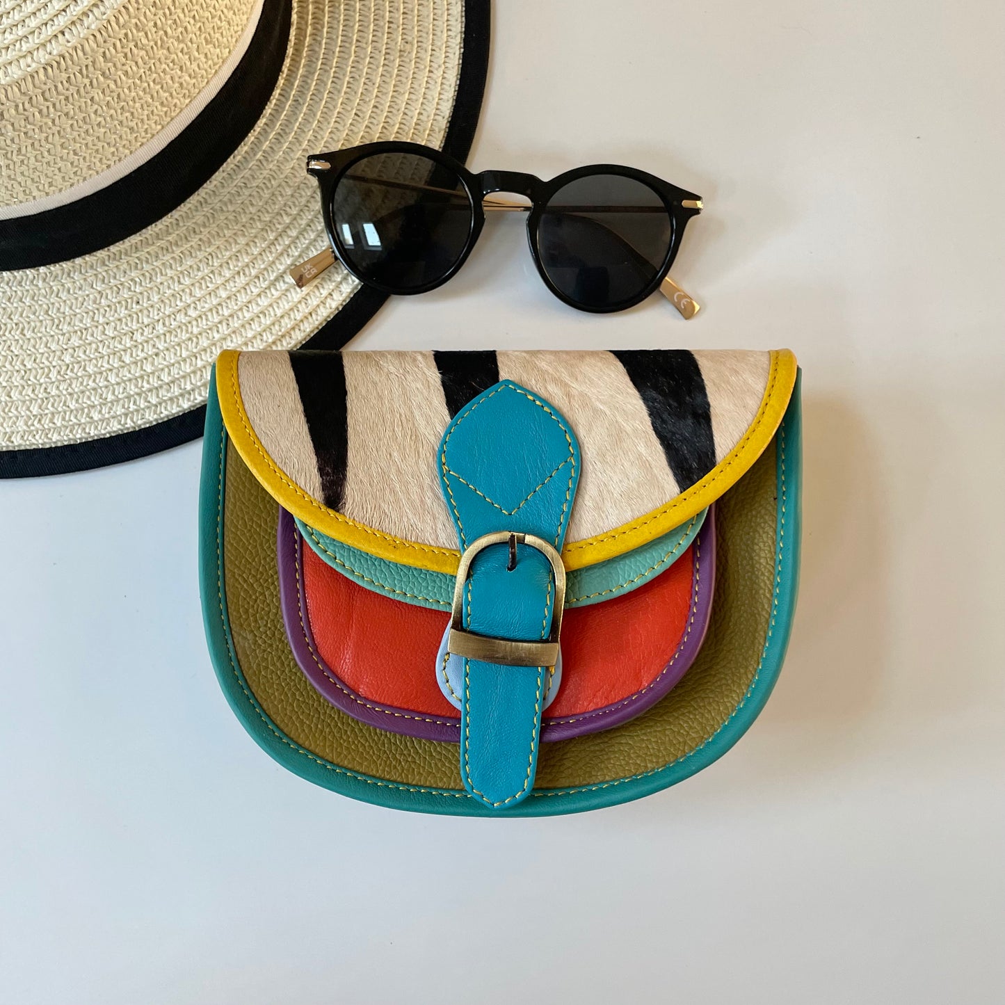Nephele Olivia Bags Unique Handmade Recycled Sustainable Upcycled Leather