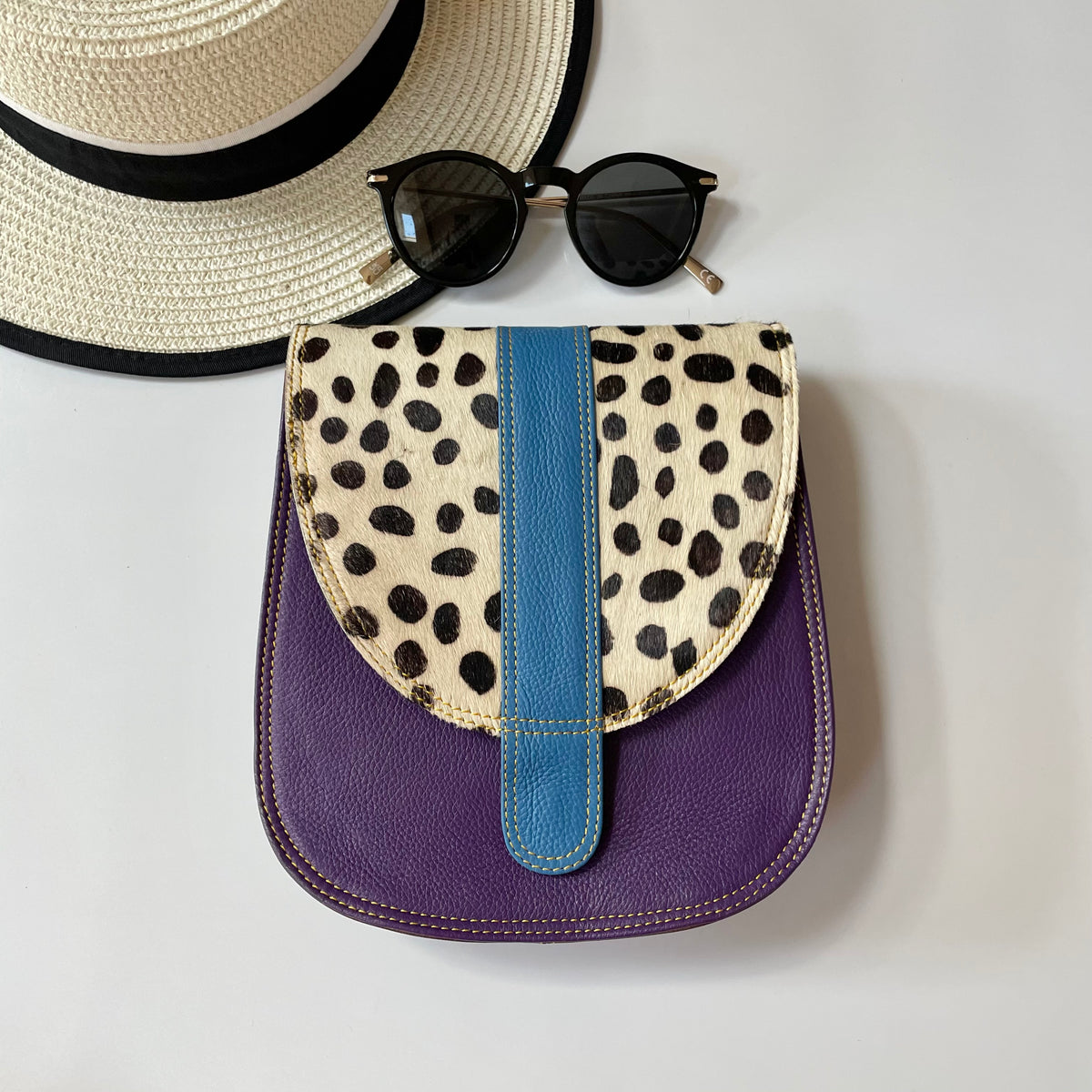 Nephele Margot Bags Unique Handmade Upcycled Sustainable Leather