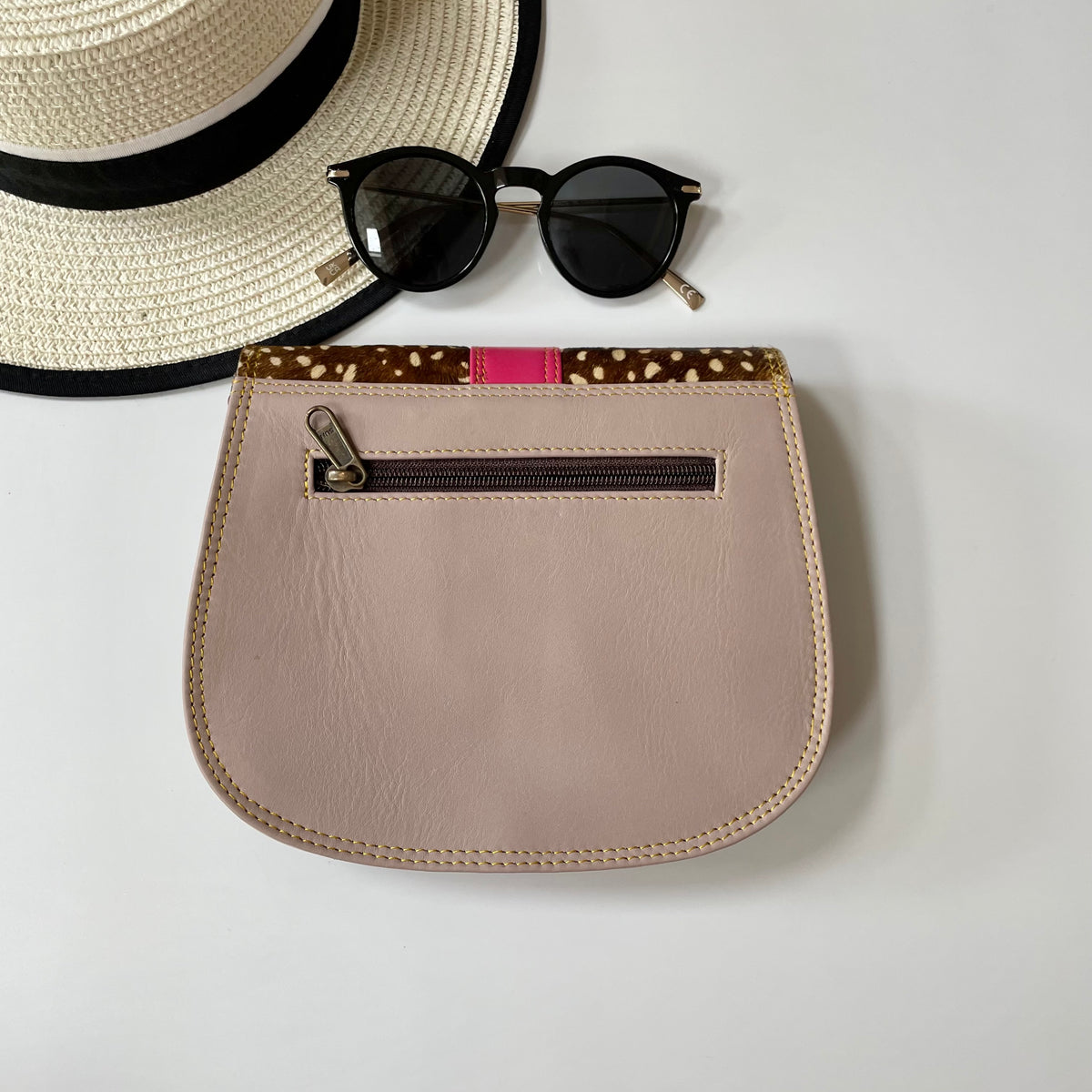OUTLET Nephele Cecile Bag Unique Handmade Recycled Sustainable Leather