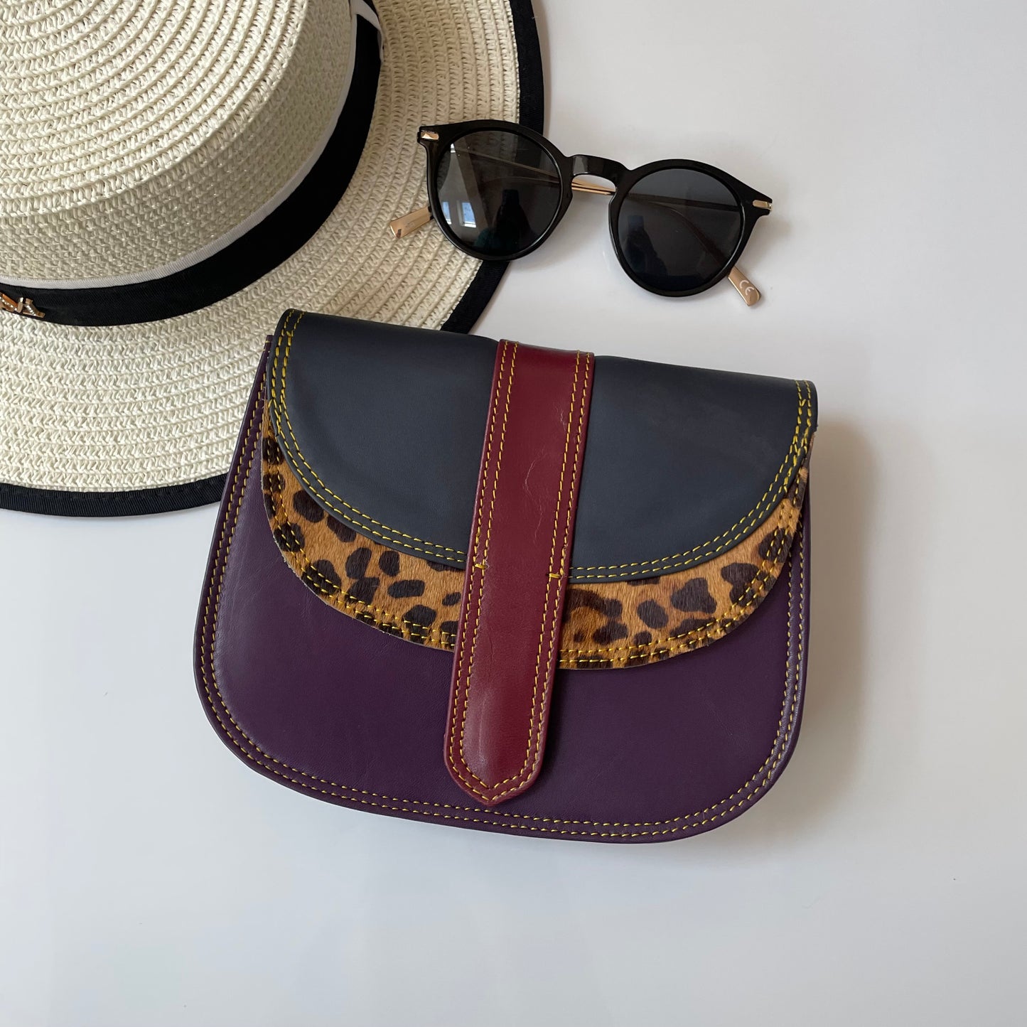 Nephele Cecile Bags Unique Handmade Recycled Sustainable Upcycled Leather