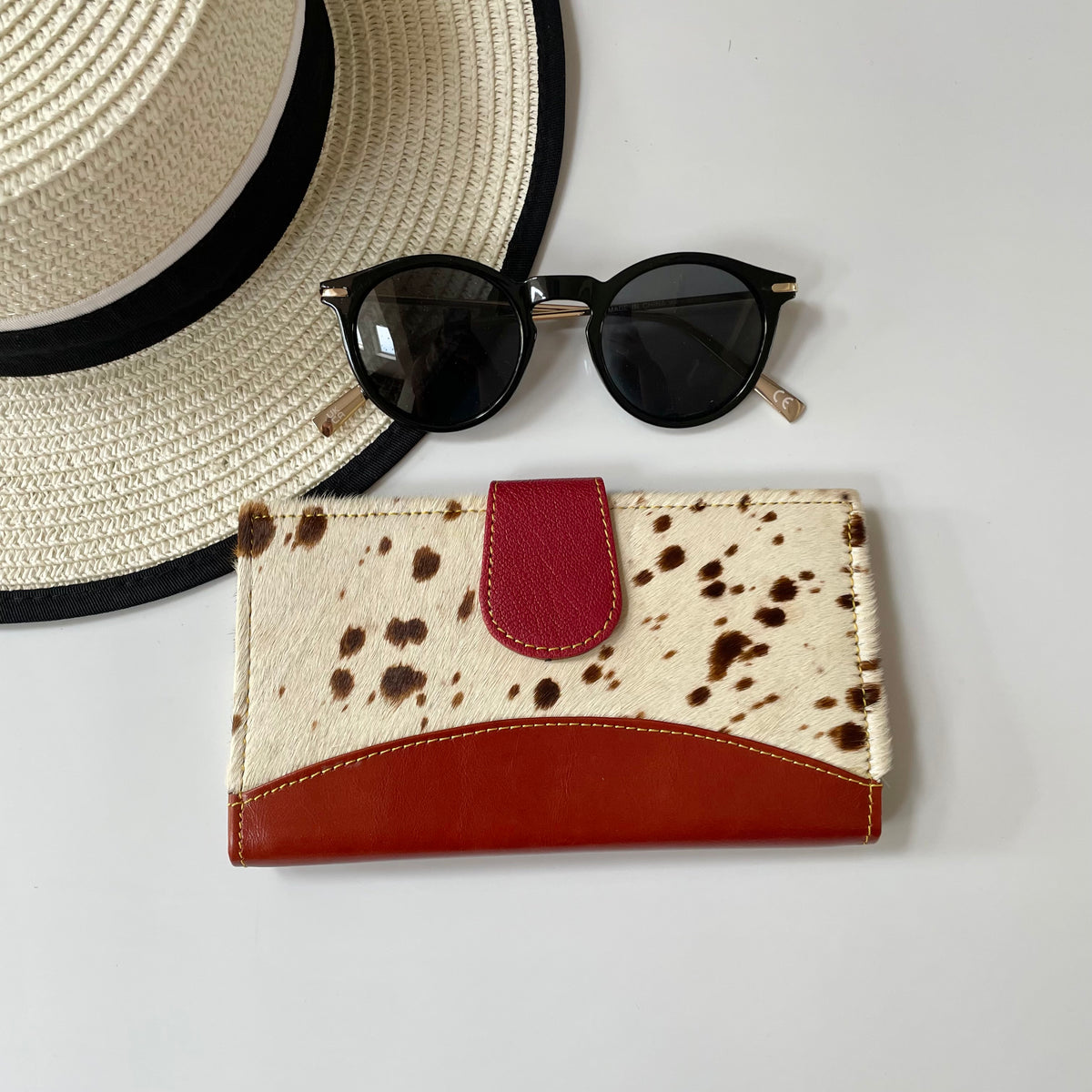 OUTLET Nephele Vera Purse Unique Handmade Recycled Sustainable Leather
