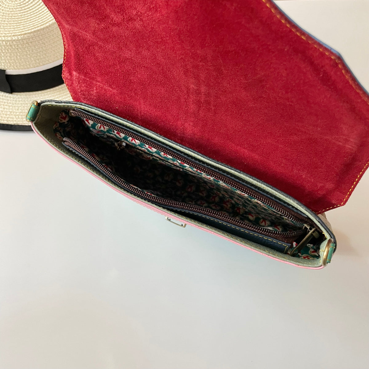 OUTLET Nephele Hattie Bag Unique Handmade Recycled Sustainable Leather
