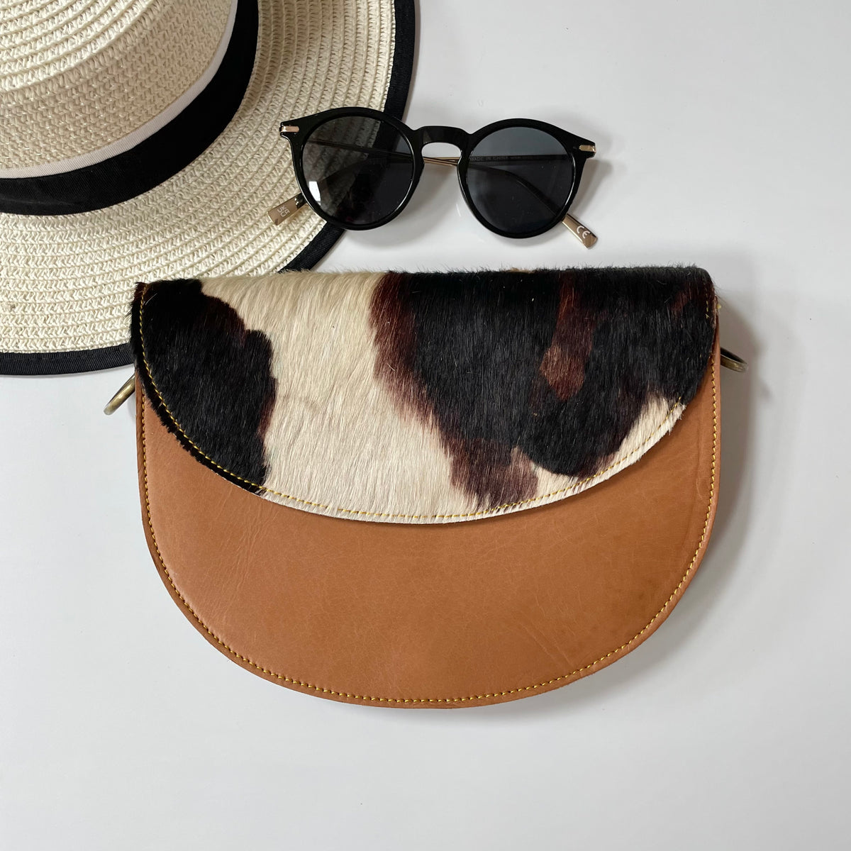 OUTLET Nephele Claire Bag Unique Handmade Recycled Sustainable Leather