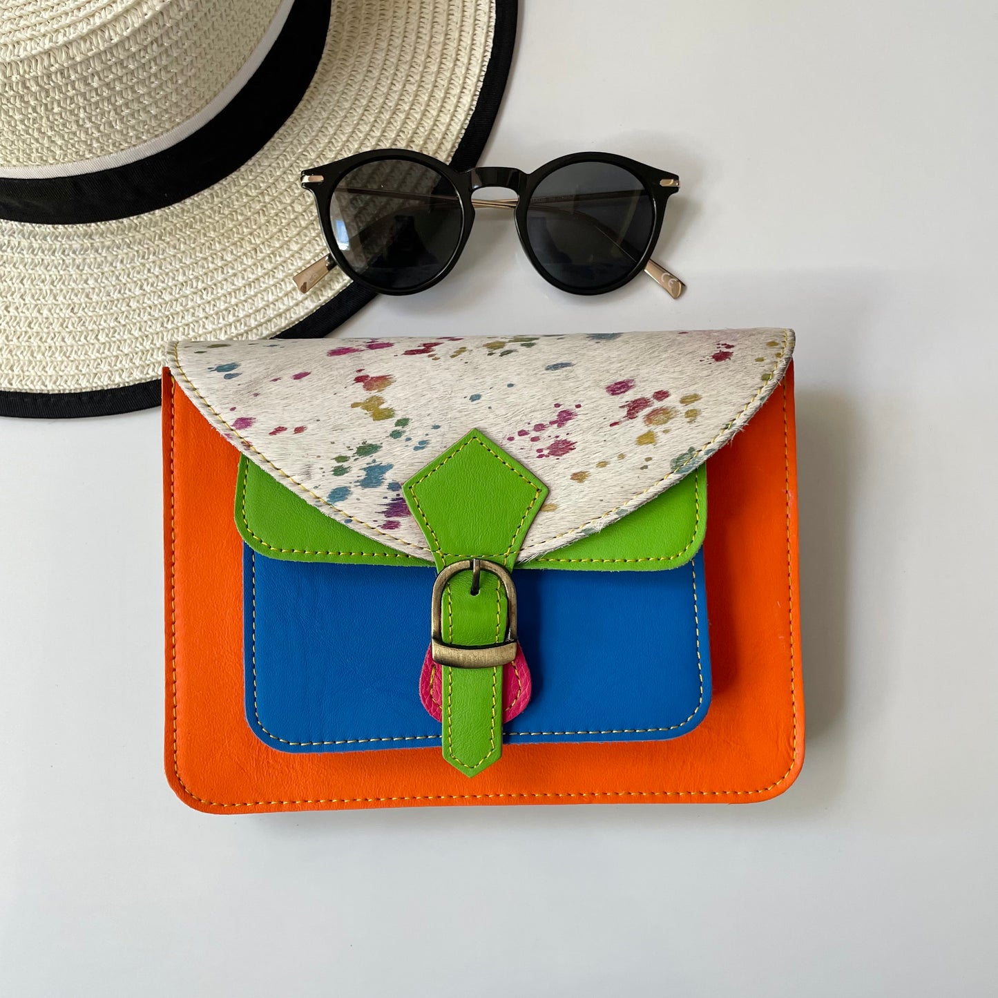 Nephele Dixie Bags Unique Handmade Recycled Sustainable Upcycled Leather