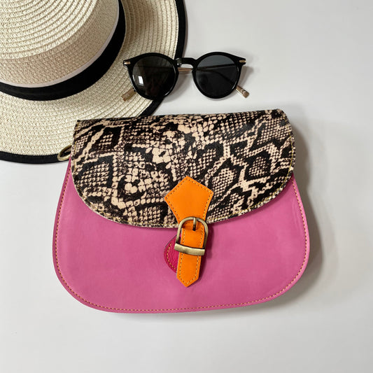 OUTLET Nephele Alice Bag Unique Handmade Recycled Sustainable Leather