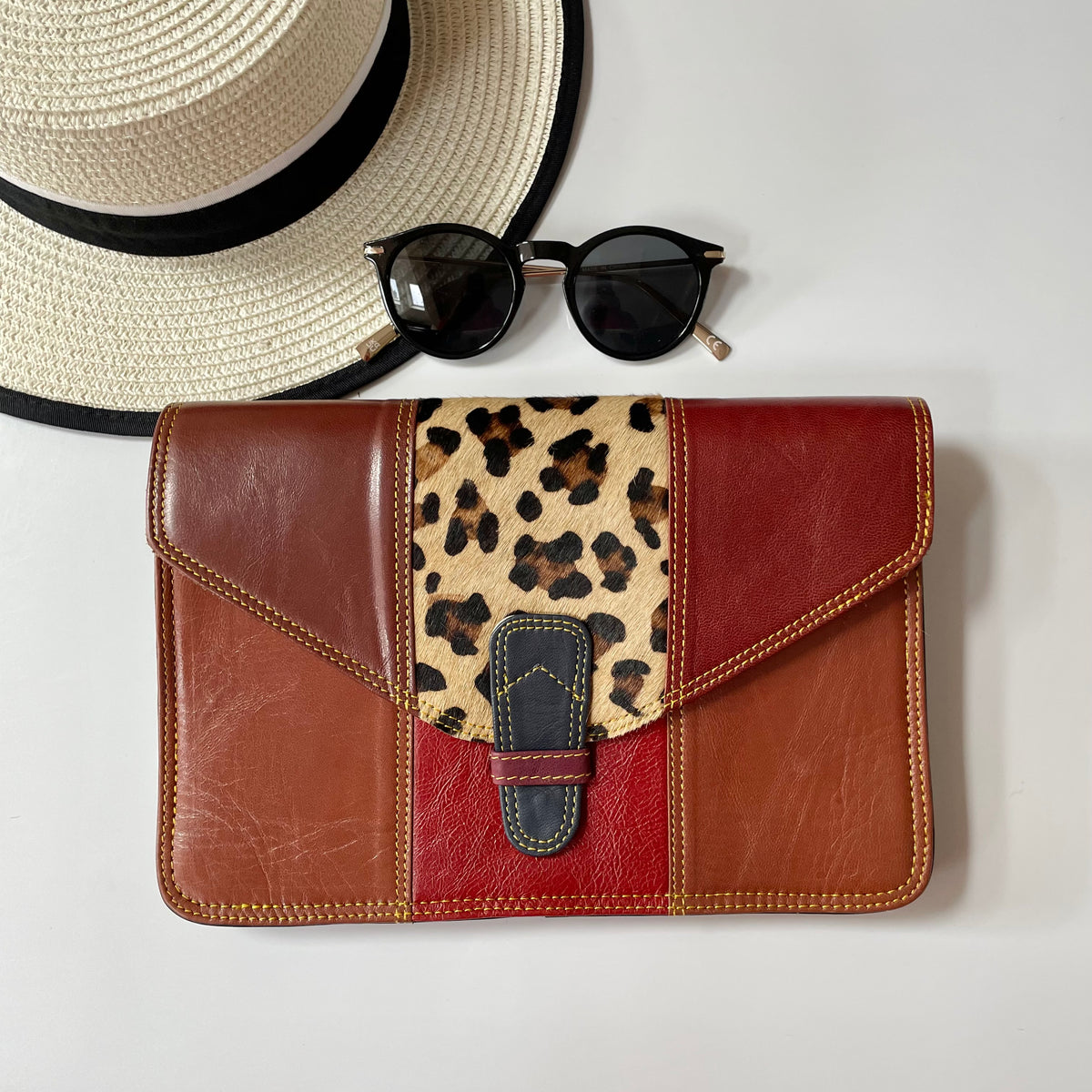 Nephele Mavis Bags Unique Handmade Upcycled Sustainable Leather