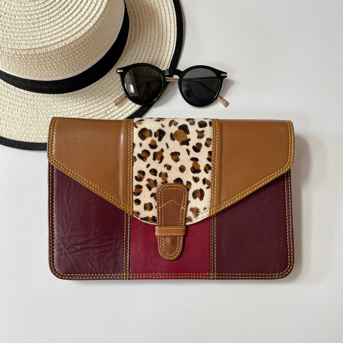Nephele Mavis Bags Unique Handmade Upcycled Sustainable Leather