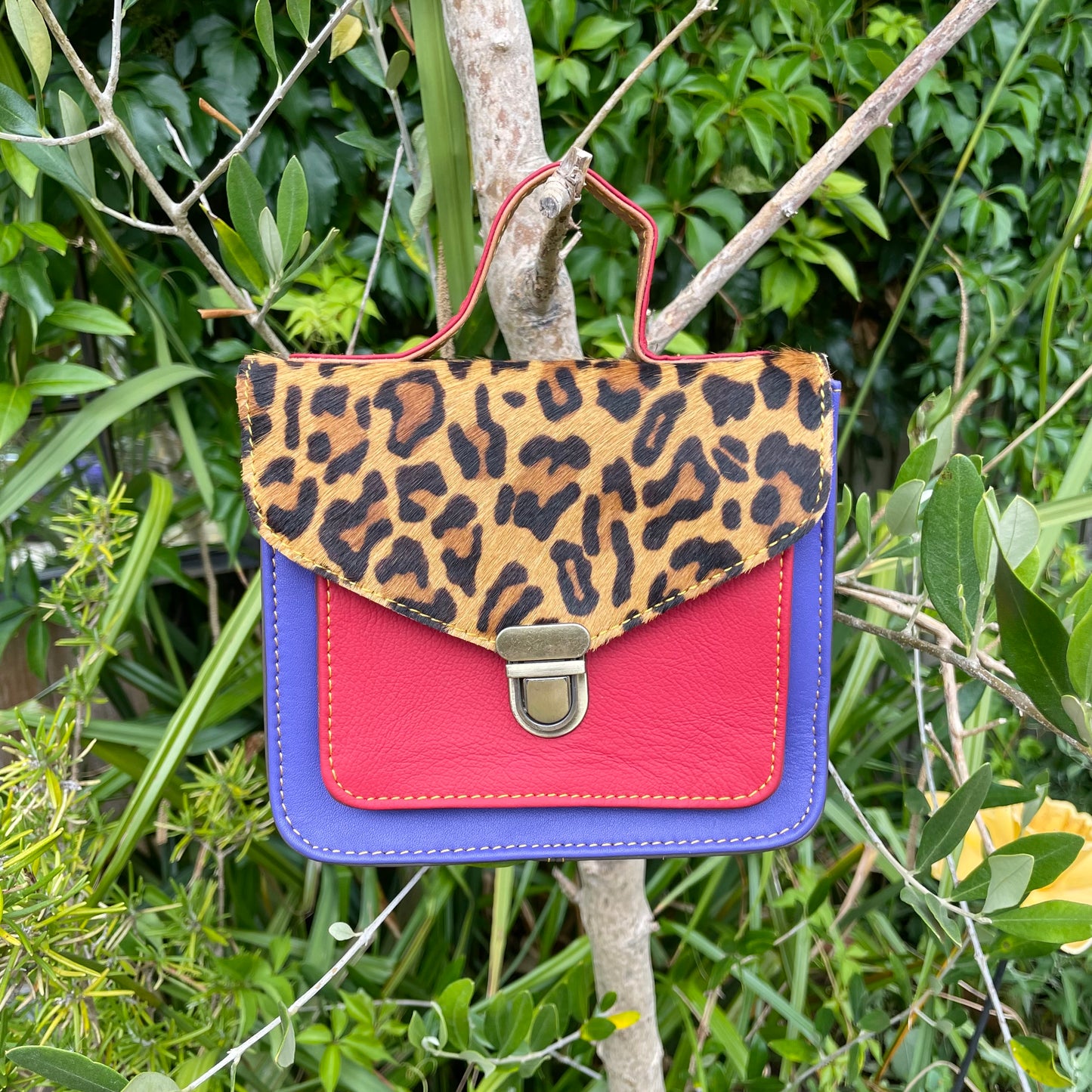 SALE Nephele Mini Vivian Bags Unique Handmade Recycled Sustainable Upcycled Leather