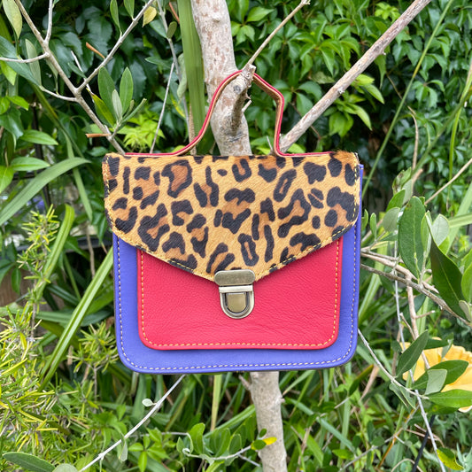 SALE Nephele Mini Vivian Bags Unique Handmade Recycled Sustainable Upcycled Leather