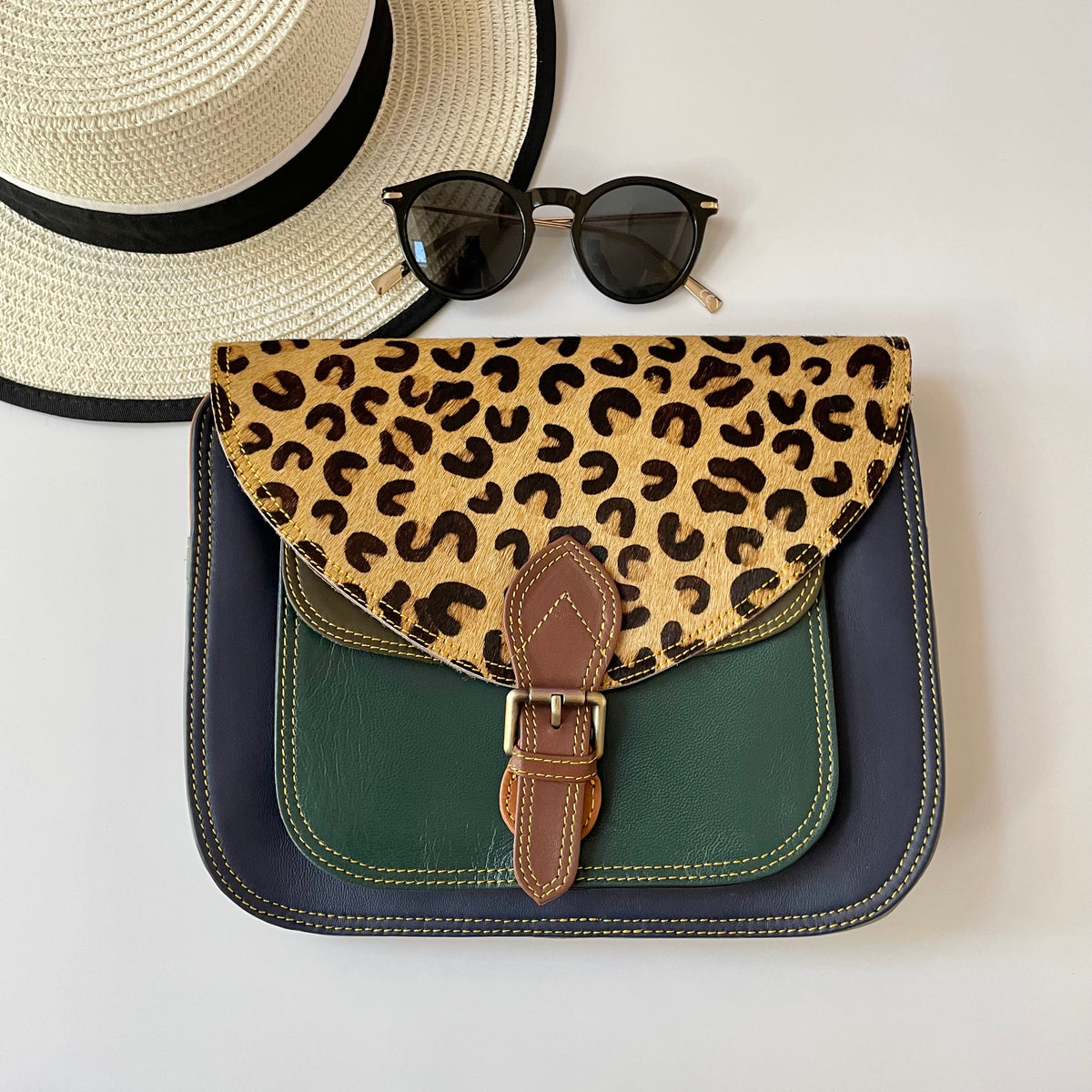 Nephele Libby Bags Unique Handmade Upcycled Sustainable Leather