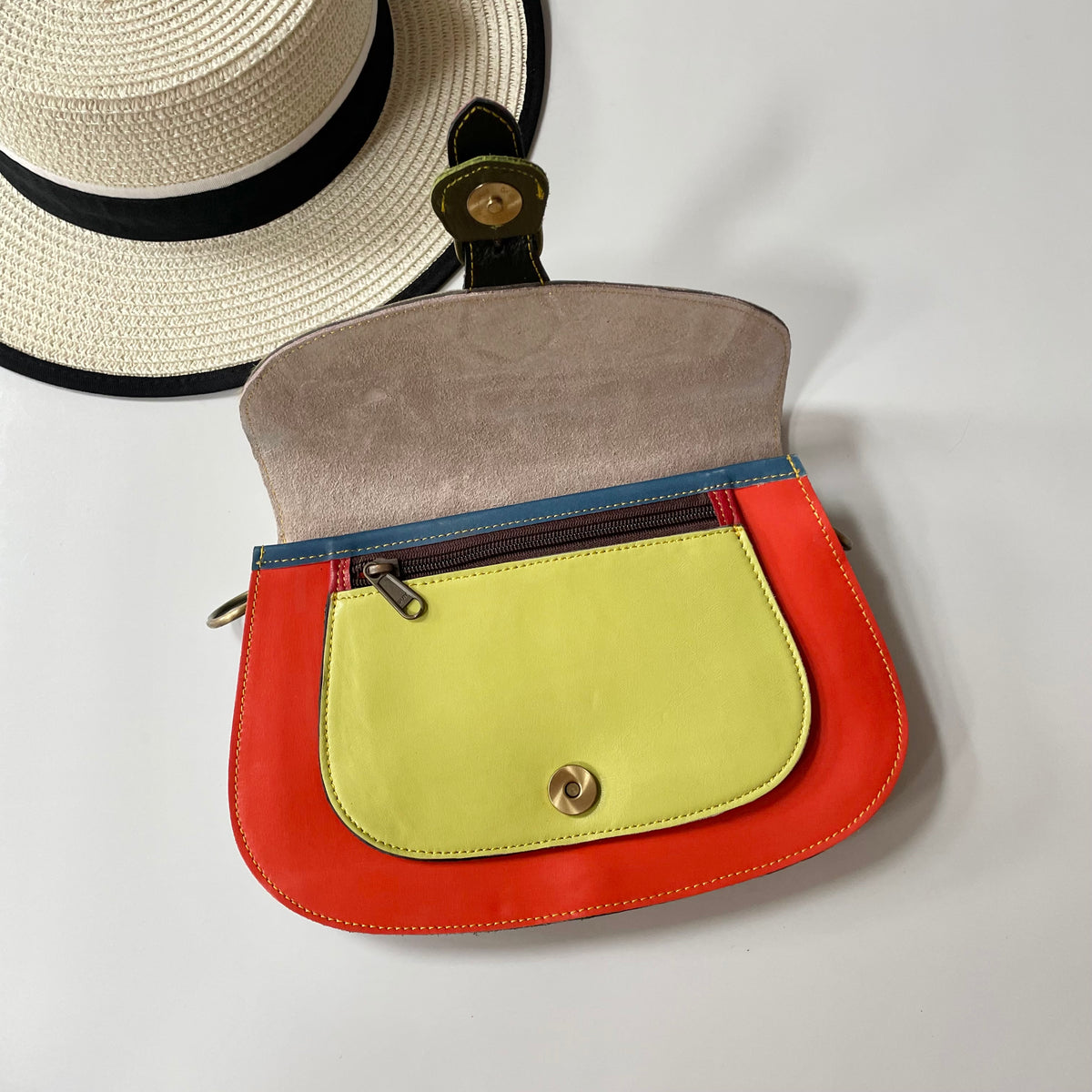 OUTLET Nephele Josephine Bag Unique Handmade Recycled Sustainable Leather
