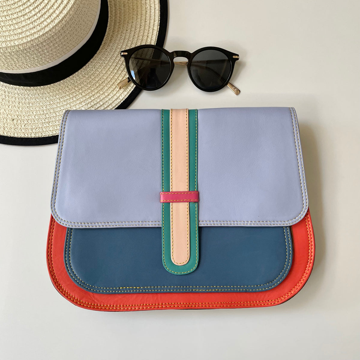 Nephele Vanessa Bags Unique Handmade Upcycled Sustainable Leather