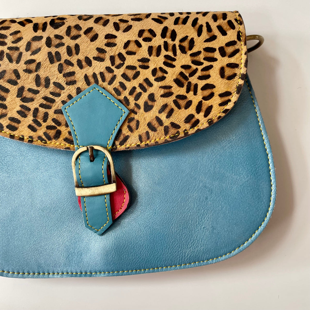 OUTLET Nephele Alice Bag Unique Handmade Recycled Sustainable Leather