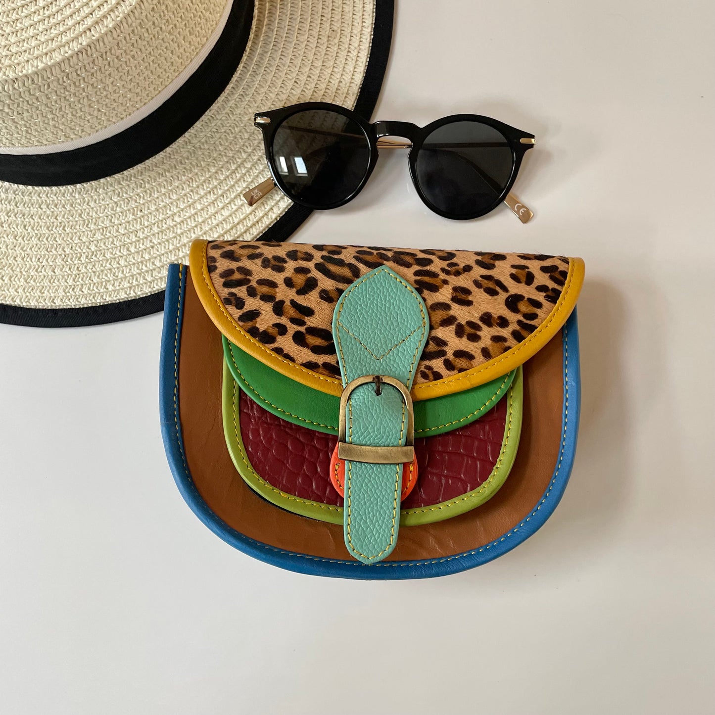 Nephele Olivia Bags Unique Handmade Recycled Sustainable Upcycled Leather