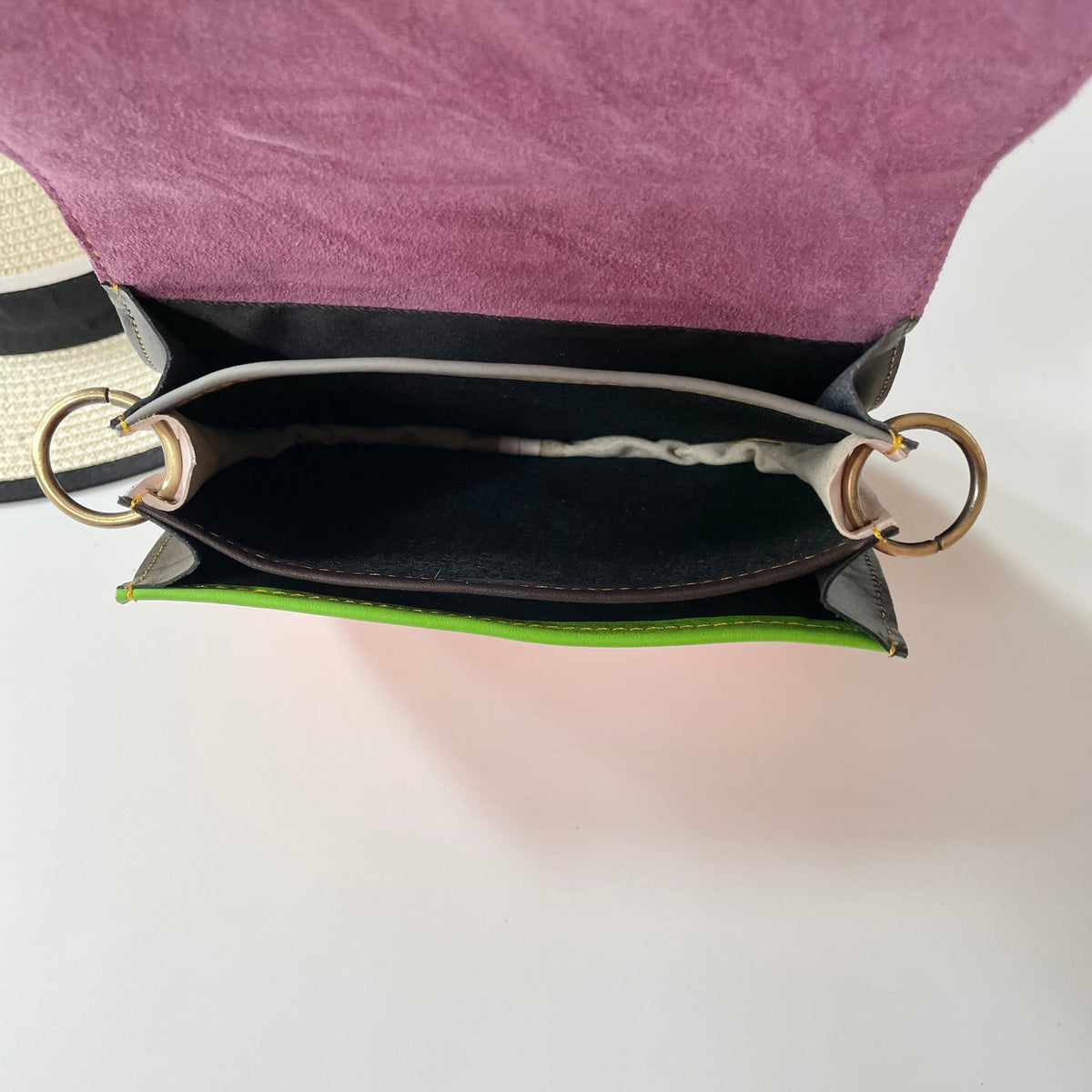 OUTLET Nephele Amelia Bag Unique Handmade Recycled Sustainable Leather