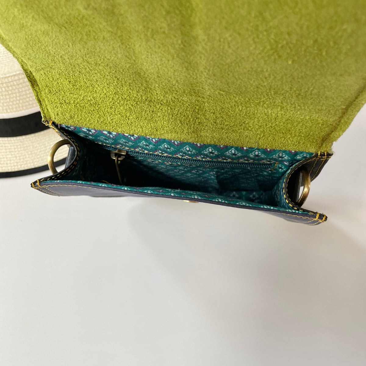 OUTLET Nephele Margot Bag Unique Handmade Recycled Sustainable Leather