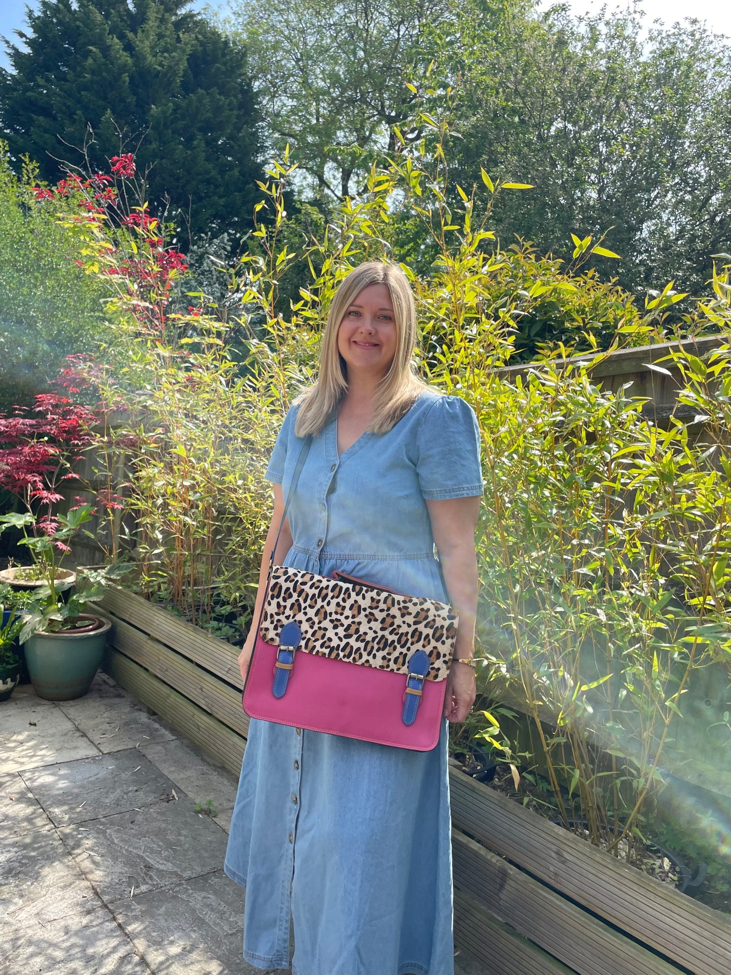 Nephele Holly Laptop Bags Unique Handmade Recycled Sustainable Upcycled Leather