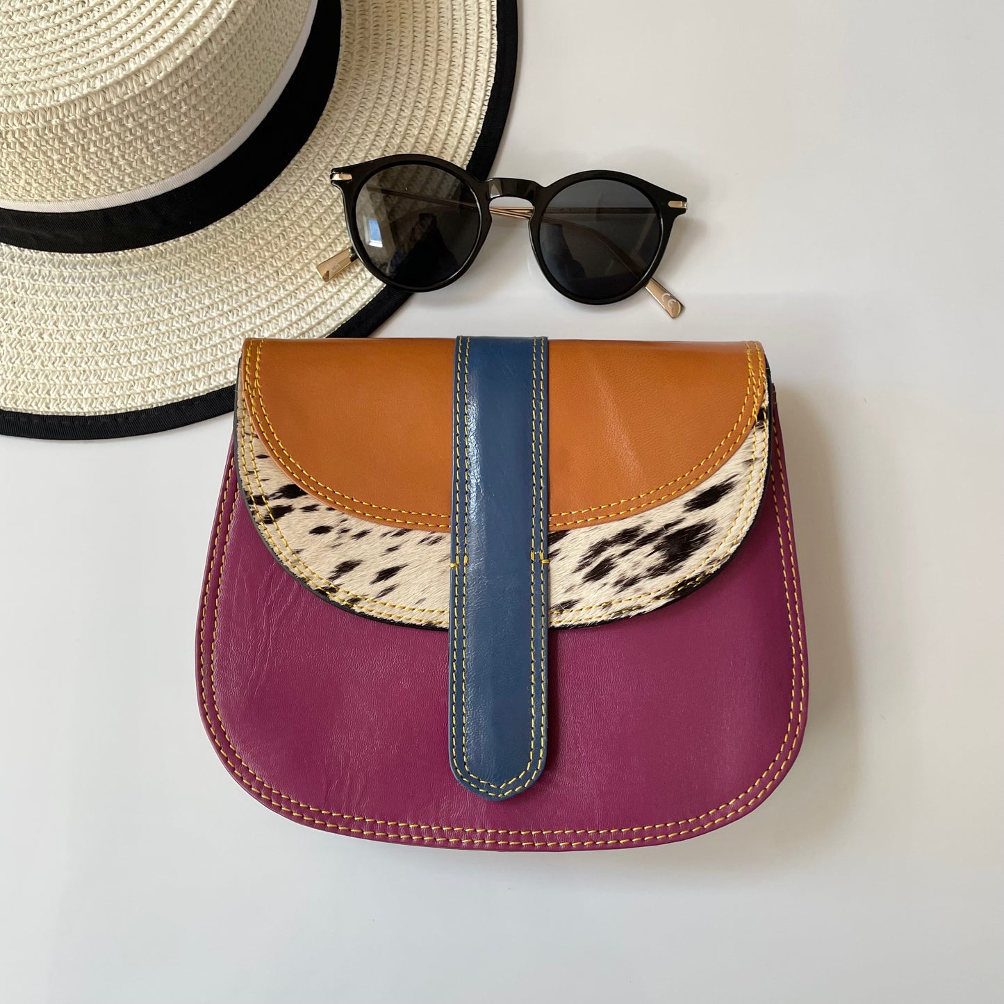 Nephele Cecile Bags Unique Handmade Recycled Sustainable Upcycled Leather