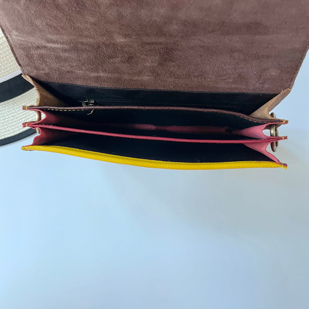 OUTLET Nephele Eadie Full Print Bag Unique Handmade Recycled Sustainable Leather