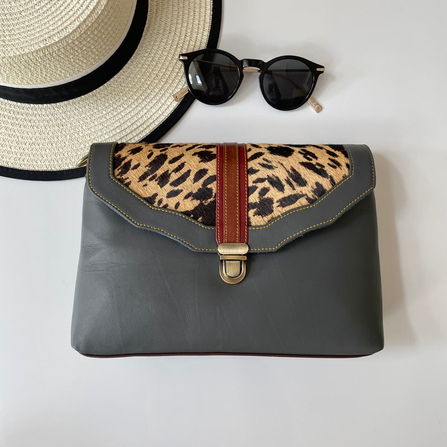 Nephele Hattie Bags Unique Handmade Recycled Sustainable Upcycled Leather