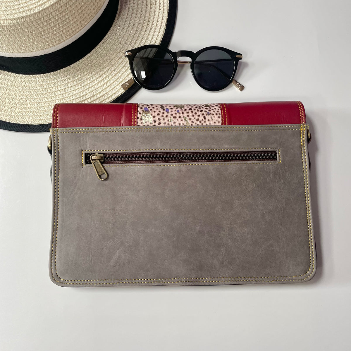 OUTLET Nephele Mavis Bag Unique Handmade Recycled Sustainable Leather