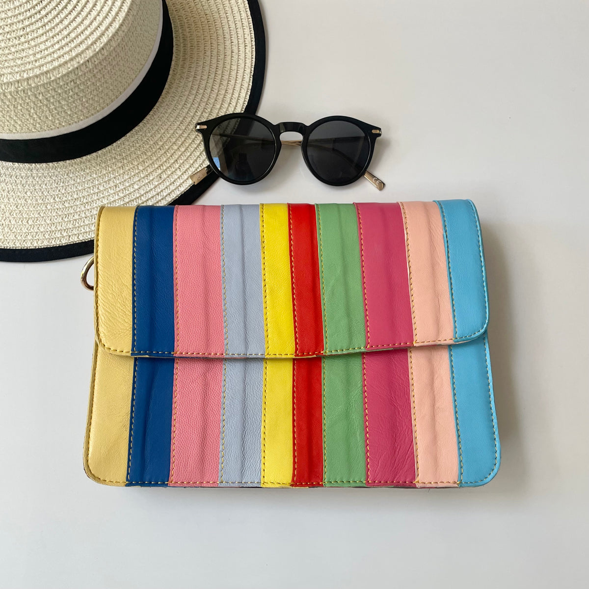 OUTLET Nephele Luna Bag Unique Handmade Recycled Sustainable Leather