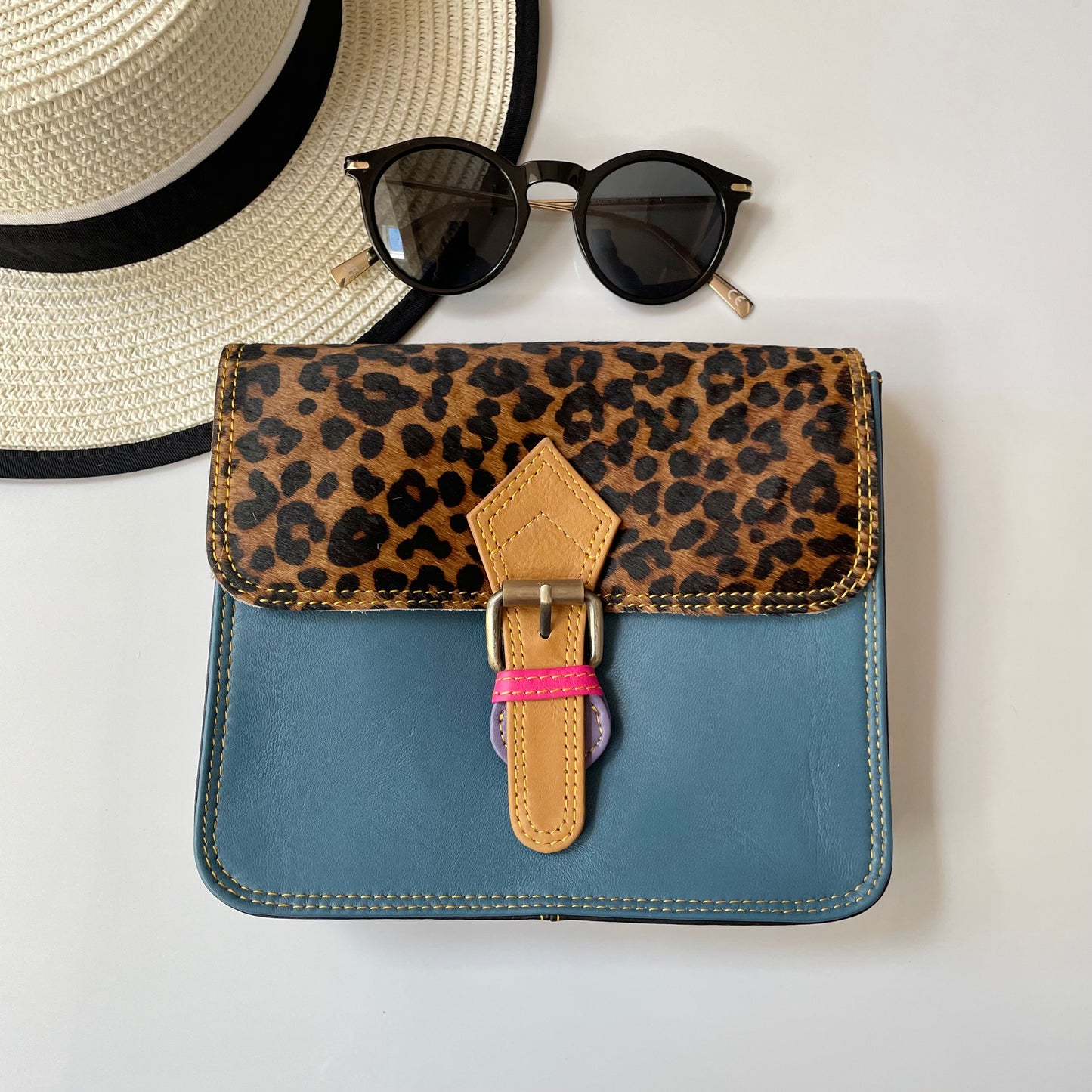 Nephele Myrtle Bags Unique Handmade Recycled Sustainable Upcycled Leather