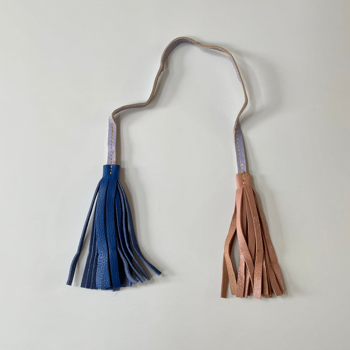 OUTLET Nephele Leather Bag Tassels