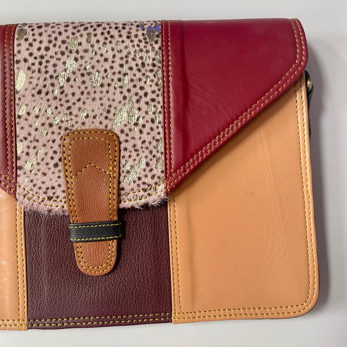 OUTLET Nephele Mavis Bag Unique Handmade Recycled Sustainable Leather