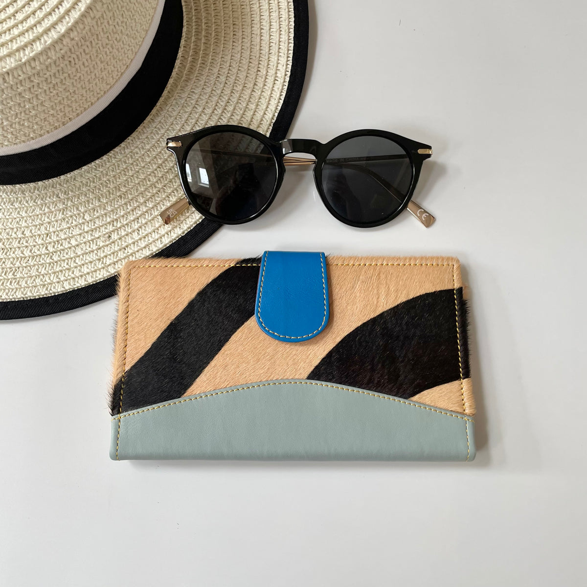 OUTLET Nephele Vera Purse Unique Handmade Recycled Sustainable Leather