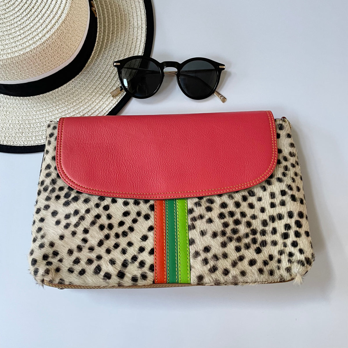 OUTLET Nephele Clara Bag Unique Handmade Recycled Sustainable Leather