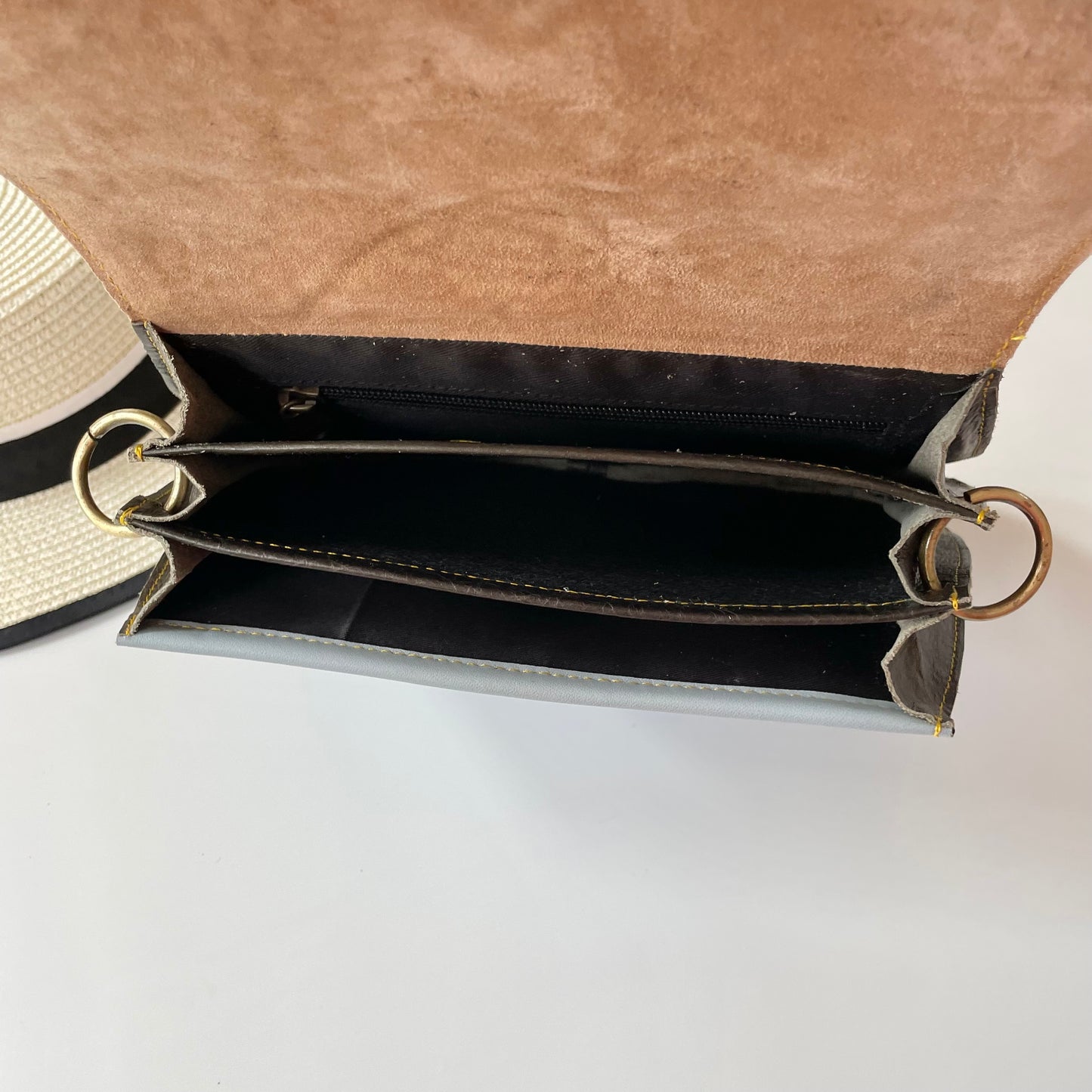 OUTLET Nephele Alice Bag Unique Handmade Recycled Sustainable Leather