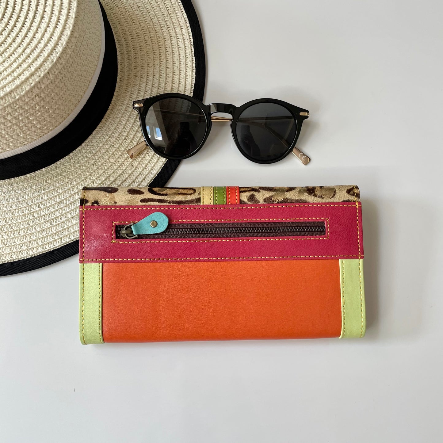 OUTLET Nephele Nellie Purse Unique Handmade Recycled Sustainable Leather